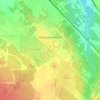 Топографическая карта Белореченский, высота, рельеф