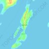 Топографическая карта Bailey Island, высота, рельеф