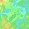 Топографическая карта Замыцкое, высота, рельеф