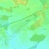 Топографическая карта Дербыши, высота, рельеф