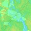 Топографическая карта Старая Руда, высота, рельеф