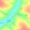 Топографическая карта Николаевка, высота, рельеф