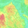 Топографическая карта Глыбовский сельский Совет, высота, рельеф