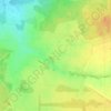 Топографическая карта Ранино, высота, рельеф