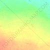 Топографическая карта Новоуральское сельское поселение, высота, рельеф