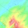 Топографическая карта Поисевское сельское поселение, высота, рельеф