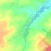 Топографическая карта Вехотница, высота, рельеф