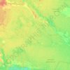 Топографическая карта Сиуч, высота, рельеф