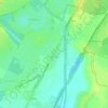 Топографическая карта Зайцево, высота, рельеф