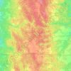 Топографическая карта сельское поселение Добрятино, высота, рельеф