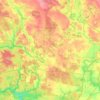 Топографическая карта Жемчужненский сельский Совет, высота, рельеф