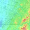 Топографическая карта Brome-Missisquoi, высота, рельеф