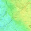 Топографическая карта Уден, высота, рельеф