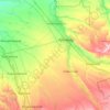 Топографическая карта Новокубанский район, высота, рельеф