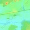 Топографическая карта Фёдоровск, высота, рельеф
