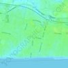 Топографическая карта Rustington, высота, рельеф