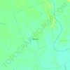 Топографическая карта сельское поселение Село Аянка, высота, рельеф