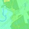 Топографическая карта Грановка, высота, рельеф