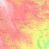 Топографическая карта Iowa, высота, рельеф