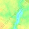Топографическая карта Турловка, высота, рельеф