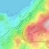 Топографическая карта Teis, высота, рельеф