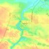 Топографическая карта Чуднов, высота, рельеф