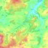 Топографическая карта Freux, высота, рельеф