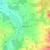 Топографическая карта Венгрув, высота, рельеф