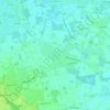 Топографическая карта Vremde, высота, рельеф