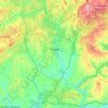 Топографическая карта Tomar, высота, рельеф