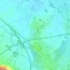 Топографическая карта Girton, высота, рельеф