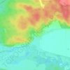 Топографическая карта Добрый Бор, высота, рельеф