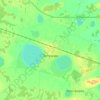 Топографическая карта Петухово, высота, рельеф