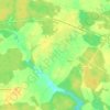 Топографическая карта Исаково, высота, рельеф