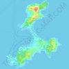 Топографическая карта 長洲, высота, рельеф