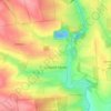 Топографическая карта Старый Крым, высота, рельеф
