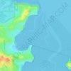 Топографическая карта Rhyll, высота, рельеф