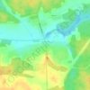 Топографическая карта Пекалин, высота, рельеф