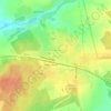 Топографическая карта Пограничный, высота, рельеф