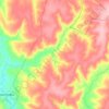 Топографическая карта Знаменское сельское поселение, высота, рельеф