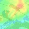 Топографическая карта Пронское, высота, рельеф