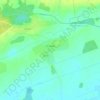 Топографическая карта Запрудье, высота, рельеф