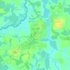 Топографическая карта Гирейши, высота, рельеф