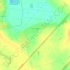 Топографическая карта Вечеторёво, высота, рельеф