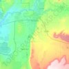 Топографическая карта Hurricane, высота, рельеф