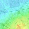 Топографическая карта Varsenare, высота, рельеф