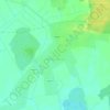 Топографическая карта Люденевичи, высота, рельеф