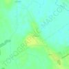Топографическая карта Пырнево, высота, рельеф