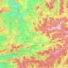 Топографическая карта Schmallenberg, высота, рельеф