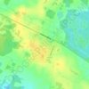 Топографическая карта Уно, высота, рельеф